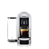 Krups Vertuo Plus silver Machine expresso, Nespresso, Machine à café, Cafetière expresso, 5 tailles de tasses, 1,8L, Capsule de café, ...