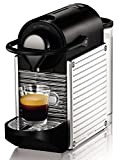Krups XN300D Machine à café Nespresso Pixie en acier inoxydable