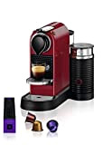 Krups XN7615 Espresso Machine, 1260 W, 1 Liter, Rouge