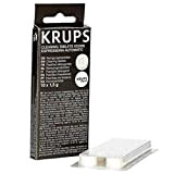 Krups XS300010 Lot de 10 tablettes de nettoyage pour machine à café Espresseria Automatique 1,5 g