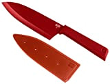 Kuhn Rikon 26671 Colori+ Couteau Santoku Rouge 27 cm