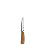 Kuppels Couteau universel en bois, longueur de la lame 12 cm, extrêmement tranchant, couteau avec manche en bois d'acacia, inoxydable, ...