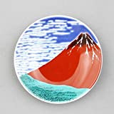 Kutani Pottery KSO-361 cm Rouge Mt Fuji