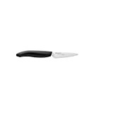 Kyocera FK-075-WH BK, Céramique, Blanc/Noir, Petit couteau d'office 7,5 cm