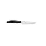 Kyocera FK-110-WH BK Couteau d'Office Manche Noir Lame Céramique Blanche 11 cm