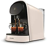 L'OR Barista LM8012/00 Machine à Café à Capsule Classique ou Double, 19 Bars de Pression, Réservoir 1 L, 9 Capsules ...