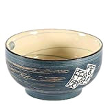 lachineuse Grand Bol Design Japonais - Spécial Soupes ou Nouilles - Porcelaine
