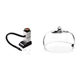 LACOR 69221 Barbecues & planchas, Neutre 16 x 6 x 4 cm & 61816 Magic Food Smoker Bell with Glass ...