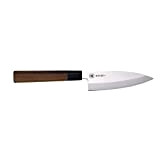 LAGUIOLE - LAGUIOLE, 40269018, Couteau de Chef Japonais Deba, Couteau de Découpage, Filage de viande, Poisson, Marron, Manche en Bois ...
