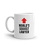 Lawyer Mug-World's Sexiest Lawyer-Funny Lawyer Gift-Funny Lawyer Mug-Funny Gift Lawyer-World's Best Lawyer-Mugs