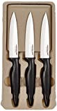 Le Couteau du Chef, Tarrerias Bonjean 441780 Set de 3 Couteaux à Steak Lames céramiques 10  cm manche ergonomique Soft ...