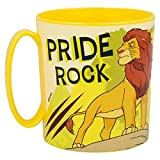 Le Roi Lion Mug pour enfant Motif personnages – 350 ml – Tasse en plastique pour micro-ondes – Sans BPA