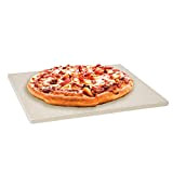 Levivo Pierre à pizza pour four & grill en cordiérite résistante à la chaleur, pour la cuisson de pizzas, tartes ...