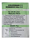 Levure sèche 5 g pour 25-50 L de moût - Schliessmann