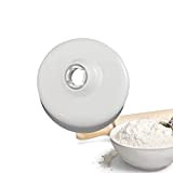 Lichtblau Déflecteur de pâte blanc pour crochet pétrisseur robot de cuisine Bosch 619166 I Racloir de rechange pour MUM4 & ...