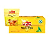 Lipton Yellow label 100 Sac à thé noir
