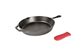 Lodge Cast-Iron Skillet L10SK3ASHH41B, 12-Inch by Lodge