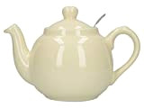 London Pottery 2 Cup Filter Teapot Ivory