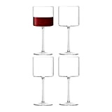 LSA OF03 Lot de 4 verres à vin rouge Otis, 310 ml, transparents