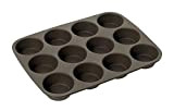 Lurch 2059516 Flexi-Form Moule à American Muffins 12 Pièces Silicone Platine