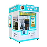 Machine à thé au lait en libre-service 24 h - Distributeur automatique de boissons