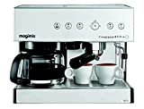 Magimix 11423 Expresso et filtre automatique cafetière pour café moulu ou dosette, Chrome mat, 2010W