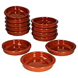 MamboCat Cazuela - Lot de 12 bols en céramique - Diamètre : 12 cm - Taille S - Émaillés - ...