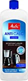 Melitta 90451942 Liquide Détartrant Anti Calcaire pour Cafetières Filtres 250 ml