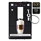 Melitta Caffeo Solo & Perfect Milk, Noir/Argent, E957-101, Machine à Café et Expresso Automatique avec Broyeur à Grains, Auto Cappuccinatore ...