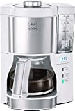 Melitta Look V Timer 1025-07 Cafetière filtre programmable, 10 à 15 tasses, réservoir d'eau amovible et programme de détartrage, Blanc ...
