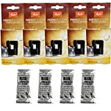 Melitta Perfect Clean 1500791 Lot de 5 sachets contenant 4 pastilles de nettoyage pour machines à café de 1,8 g