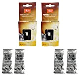 Melitta Perfect Clean Lot de 2 paquets de 4 pastilles de nettoyage (1,8 g) pour machines à café