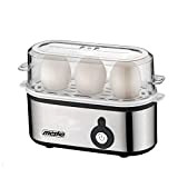 mesko MS 4485 cuiseur à œufs pour 3 œufs avec gobelet doseur, 350 W, accessoires de cuisson pour œufs durs ...