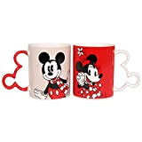Mickey Mouse et Minnie Disney 2x Tasses pour un couple, un ensemble, une tasse pour un cadeau