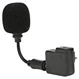 Microphone Acouto, Adaptateur Audio de Microphone d'enregistrement à condensateur léger en métal pour Ensembles de Microphones de caméra de Sport ...