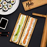 Mikamax - Maki Master - Sushi set - Sushi maker - Faites votre propre kit de sushi - Rouleau à ...