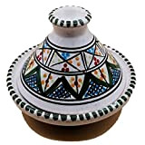 Mini Tajine ethnique porte épices sauces céramique marocaine Tunisina 1211201231