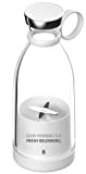 Mixie Gourde Blender Portable sans fil 350 ml pour Smoothies et Milk Shake avec Chargeur à induction Sans BPA - ...