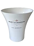 Moët & Chandon Ice Imperial Refroidisseur à champagne (blanc) pour bouteilles de champagne magnum de 0,75 l et 1,5 l