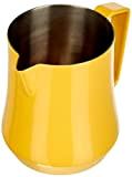 Motta 4250 Pichet à lait moussant Tulip en INOX recouvert 500 ML, Jaune, 12, 5 x 7 x 10, 5 cm