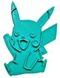 Moule à biscuits modèle Pikachu du dessin animé Pokémon turquoise