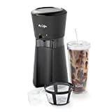 Mr. Coffee Machine à café glacé, machine à portion unique avec gobelet de 650 ml et filtre à café réutilisable, ...