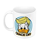 Mug Céramique Donald Trump - Quack Off Parodie Film Président Anime