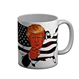 Mug Céramique Donald Trump Uncle Sam Caricature Humour USA