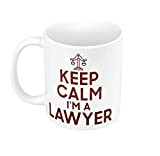 Mug Céramique Keep Calm I'm a Lawyer Parodie Métier Job Avocat