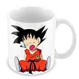 Mug Dragon Ball DBZ Goku Tired Manga Anime