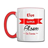 Mug Elue Super Atsem de l'année - Tasse à café Atsem - Cadeau Fin d'année Scolaire