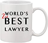 Mug en céramique World's Second Best Lawyer Stella