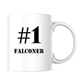 Mug Falconer # 1, cadeau numéro un Falconer, 325 ml