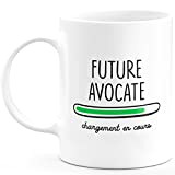 Mug Future avocate Chargement en Cours - Cadeau pour Les Futures avocate - Céramique - Blanc
